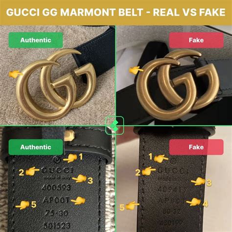 gucci belt marmont real vs fake|real gucci gg marmont.